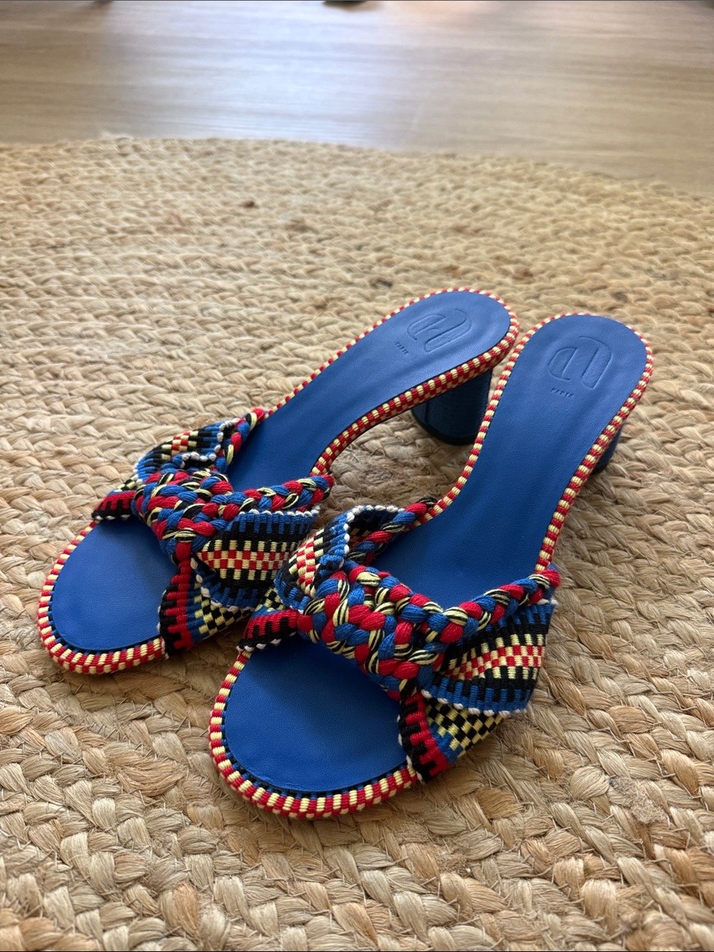 Amambaih Woven Jimena Heels